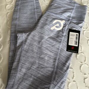 Peloton high-rise space dye, tulip hem, legging size S - NWT Feel like butter